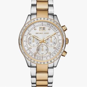 Michael Kors Two toned Watch. Lightly worn!